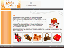 Tablet Screenshot of giftsgalore.in